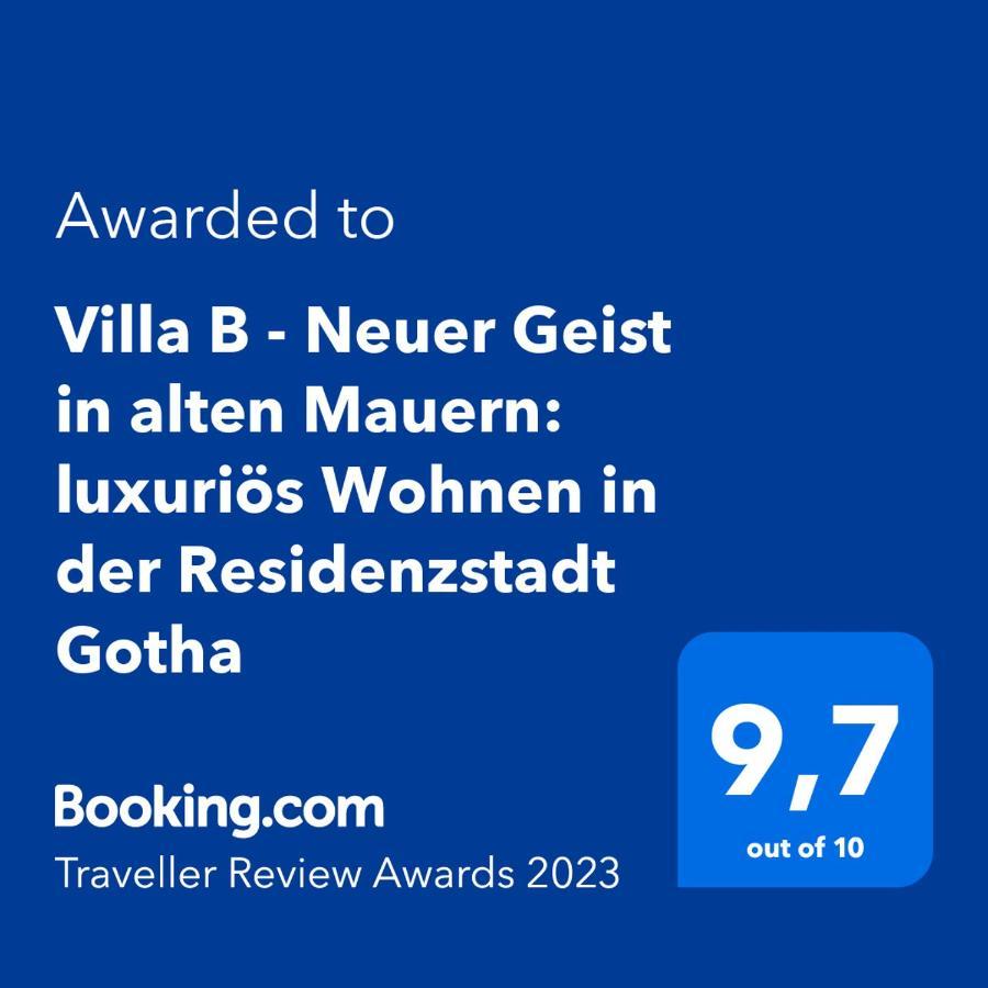 Villa B - Neuer Geist In Alten Mauern: Luxurioes Wohnen In Der Residenzstadt Гота Экстерьер фото